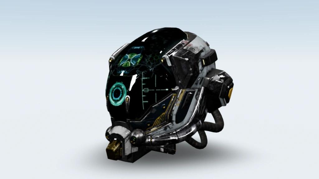 Damaged Helmet