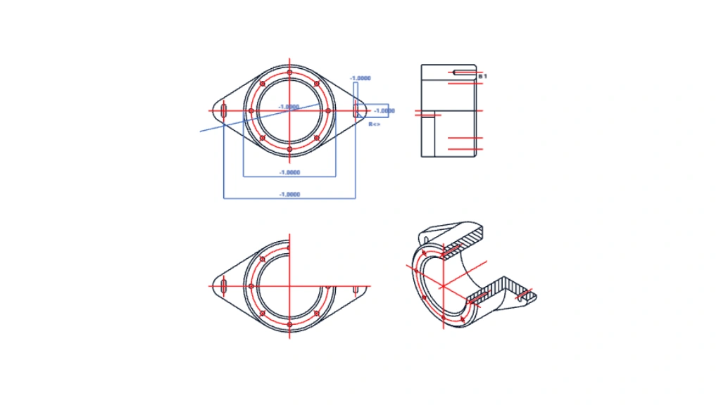 Flange Mechanical Part